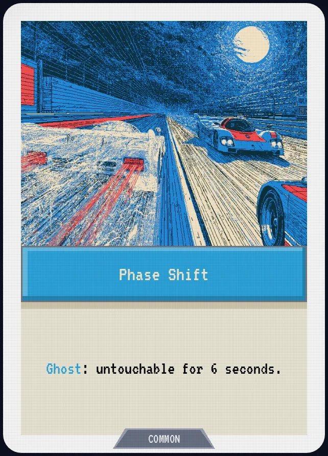 Phase Shift — Ghost: untouchable for 6 seconds.