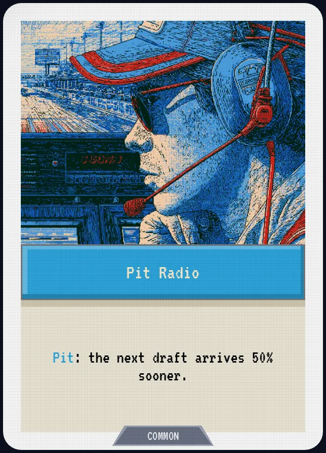 Pit Radio — Pit: the next draft arrives 50% sooner.